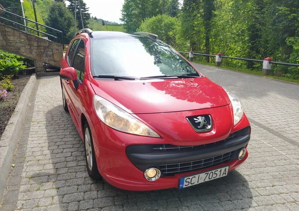 Peugeot 207 cena 9200 przebieg: 255100, rok produkcji 2008 z Wisła małe 172